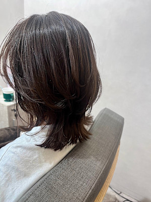 オイル✕ツヤ感✕ウルフ