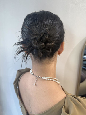 カチモリヘア/お呼ばれヘア