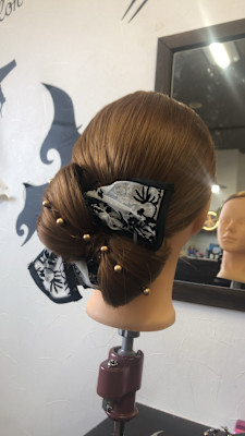 シニヨンアレンジ