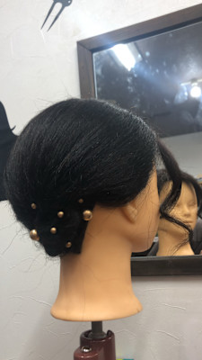 シニヨンアレンジ