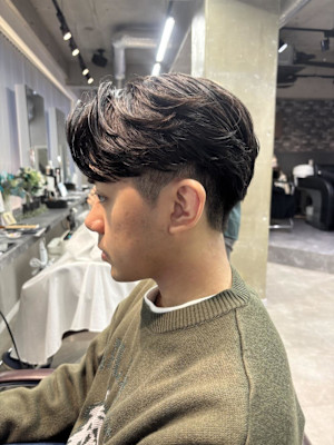 miu&宇都宮良太　メンズ必見！ニュアンスパーマ