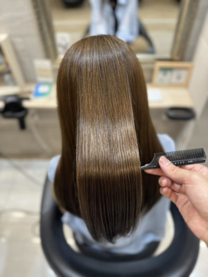 艶髪ロングストレート