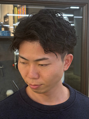 スパイラルパーマ