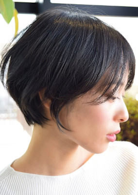 大人の美シルエットショート