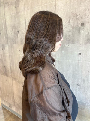 白髪ぼかしハイライト☆