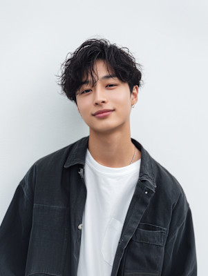 スパイラルパーマ/スペインカール/スパイキーショート