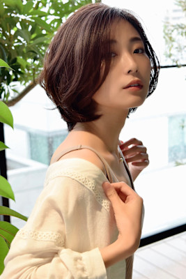  30代40代大人可愛いレイヤーボブ