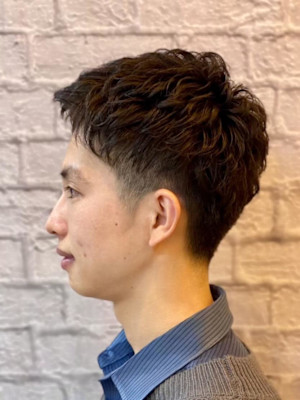 ビジネスマン向けルーズパーマ