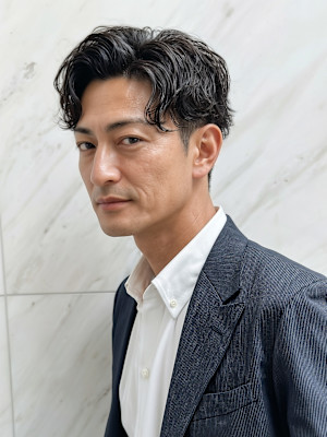 メンズショートヘア　