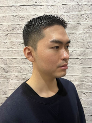 ソフトモヒカン束感ショート