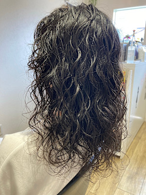 セミロングウェーブ