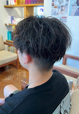 メンズデザインパーマ