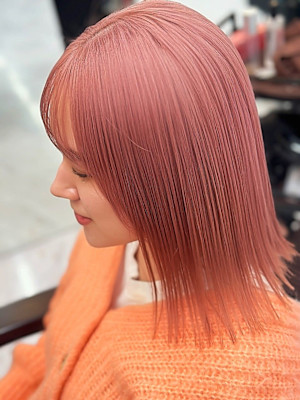 コーラルピンク☆[聖蹟桜ヶ丘駅/ショコラベージュ//学割U2