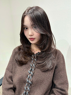 レイヤーカット/レイヤー/ロング/韓国ヘア/髪質改善