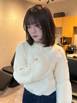 ミディアムレイヤー/レイヤーカット/ミディアム