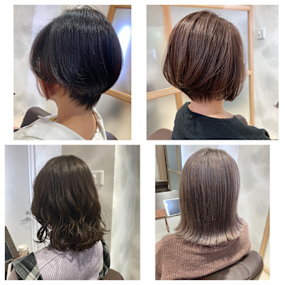 骨格に合わせたショート、ボブスタイル！