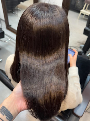 髪質改善/ULTOWA/TOKIO/艶髪/ナチュラルブラウン