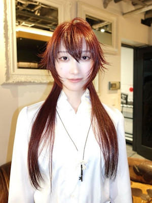 フェアリーレイヤー ディープレッド ボルドーカラー