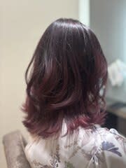 ダークピンクグラデーション