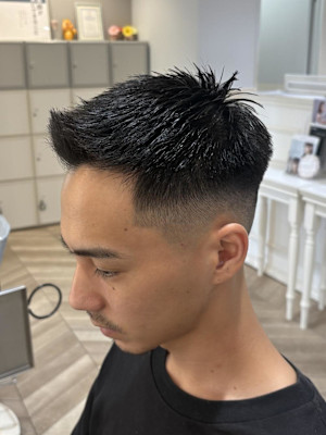 メンズスタイル  クルーカット  ショートスタイル