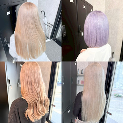 ダブルカラー/髪質改善/ケアブリーチ/グラデーションカラー