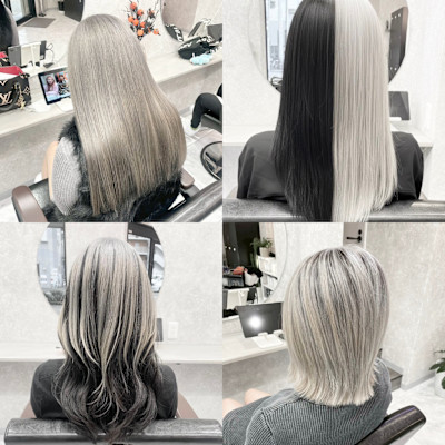 デザインカラー/髪質改善/ケアブリーチ/グラデーションカラー