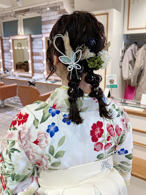 【Neolivekuta】卒業式着付けヘア【町田】