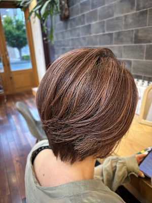 暖色ハイライト