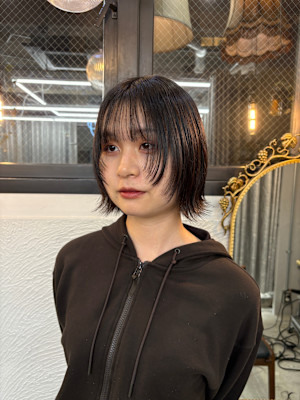 ステップボーンカット/ボブ/レイヤーボブ/表参道