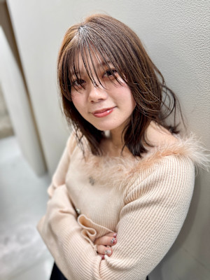 透明感ミディアムレイヤー