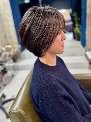 グラデーションボブ