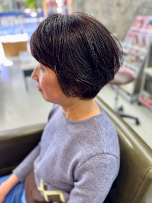 大人ショートボブ
