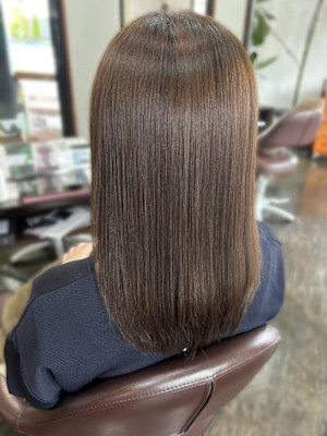 髪質改善カラー