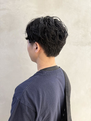 メンズパーマ/ニュアンスパーマ/仙台美容室