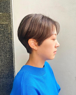 ショート×大人ショート×ハイライトカラー×うる艶カラー×横浜