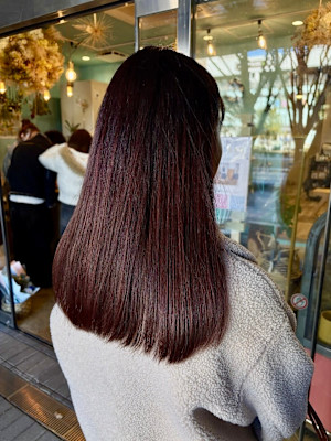 ボルドーカラー