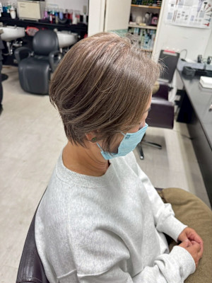 白髪ぼかしカラー