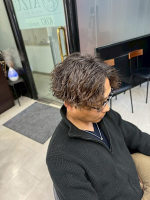 メンズパーマスタイル