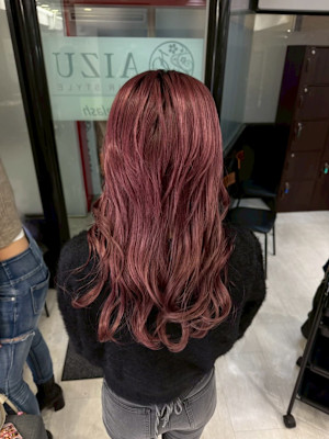 ボルドーカラー