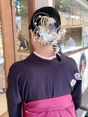 【Neolivekuta】卒業式着付けヘア【町田】