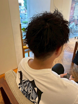 メンズパーマスタイル