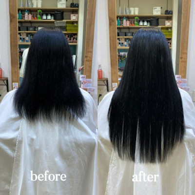 質感なじませリアル見えエクステ