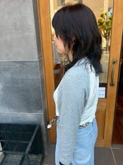 前髪/マチルダボブ/ピンクベージュ/インナーグレージュ/ウル