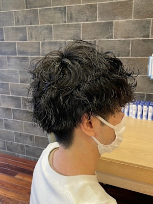 メンズデザインパーマ
