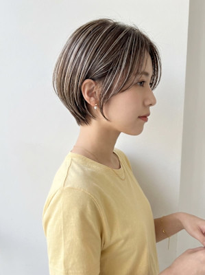 ［大人ハイライト／ハイライト/ショートカット/千葉/］