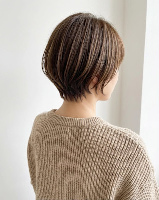 ［大人ハイライト／ハイライト/ショートカット/千葉/］