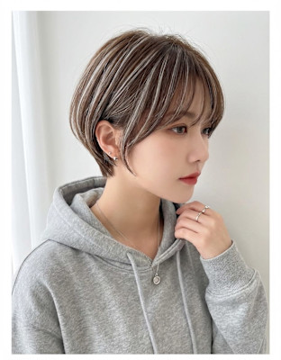 ［大人ハイライト／ハイライト/ショートカット/千葉/］