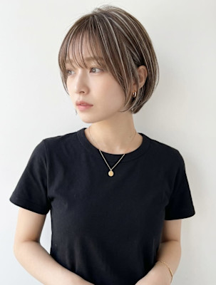 ［大人ハイライト／ハイライト/ショートカット/千葉/］