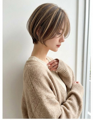 ［大人ハイライト／ハイライト/ショートカット/千葉/］