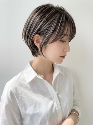 ［大人ハイライト／ハイライト/ショートカット/千葉/］